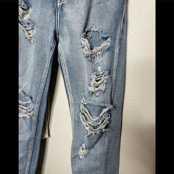One Teaspoon Freebirds Distressed Jeans Size 24 - Picture 3 of 6